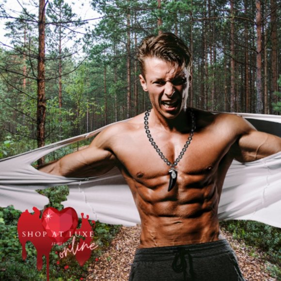 Into The Wild Mens Chainmaille Necklace - Picture 2 of 3